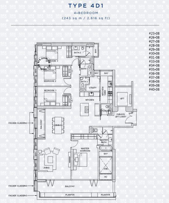South Beach Residences (D7), Apartment #1969372